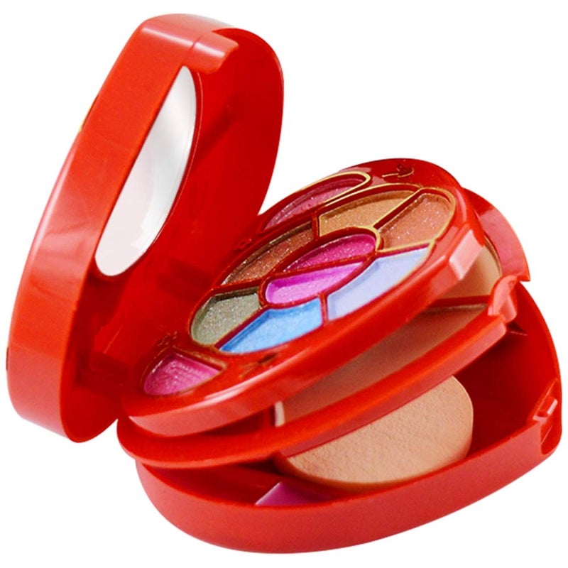 T.Y.A GOOD CHOICE INDIA Makeup Kit, 8 Eyeshadow, 4 Blusher, 2 Compact, 4 Lip Color, (5026-2), 12g With Hand Cleanser Sanatizer - Image 4