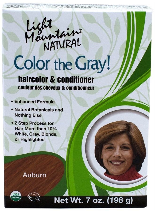 Light Mountain Light Mountain Color the Gray Auburn - 7 fl oz 