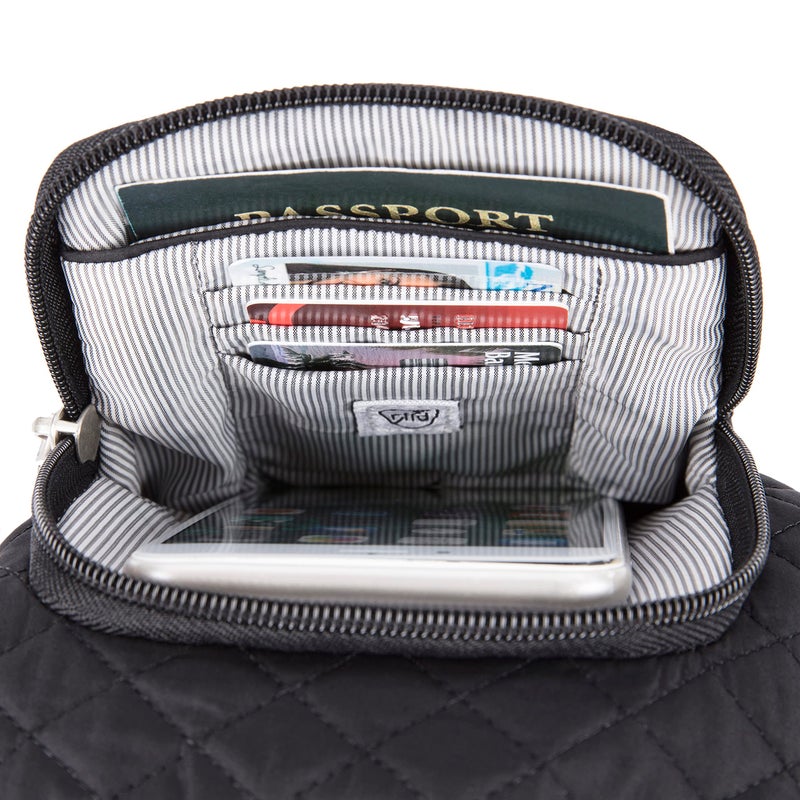 Travelon Anti-Theft Boho Insulated Water Bottle Tote - Image 3