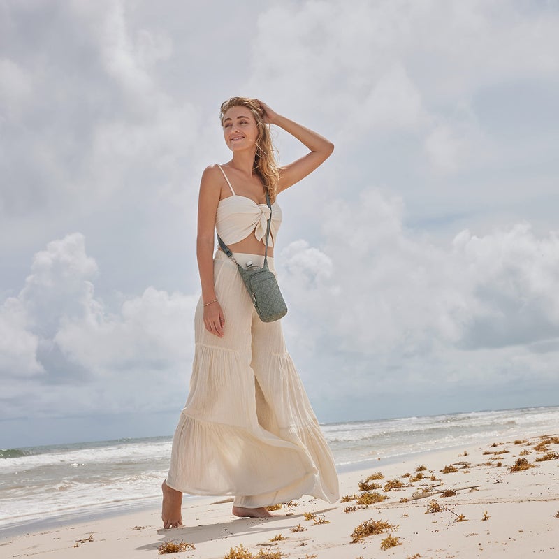 Travelon Anti-Theft Boho Insulated Water Bottle Tote - Image 2