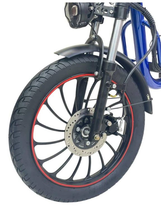 دراجة و سكوتر كهربائي مقاس 20 60 فولت مع شنطة خلفية - Image 3