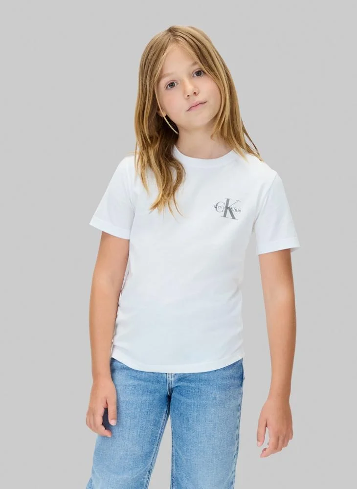 Calvin Klein Jeans Kids Graphic Crew Neck T-Shirt