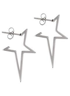 Dangling Spike Star Earrings, Y2k Gothic Punk Grunge Emo Jewelry,  Gifts for Her