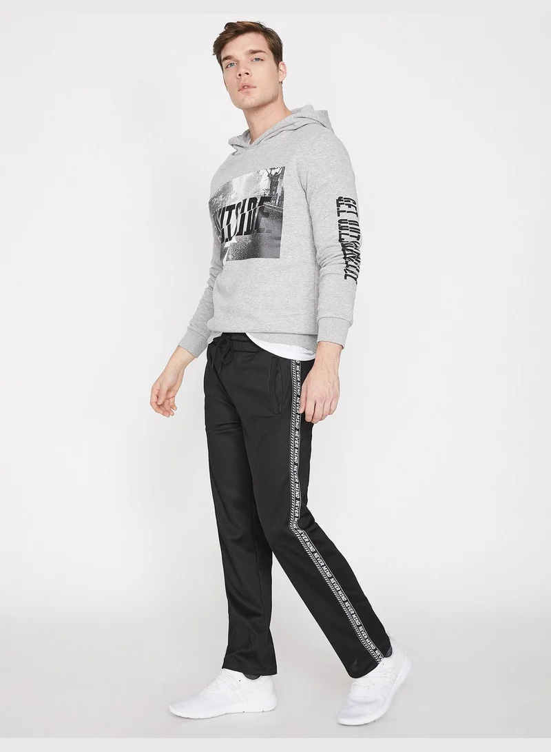 KOTON Letter Printed Jogging Pants