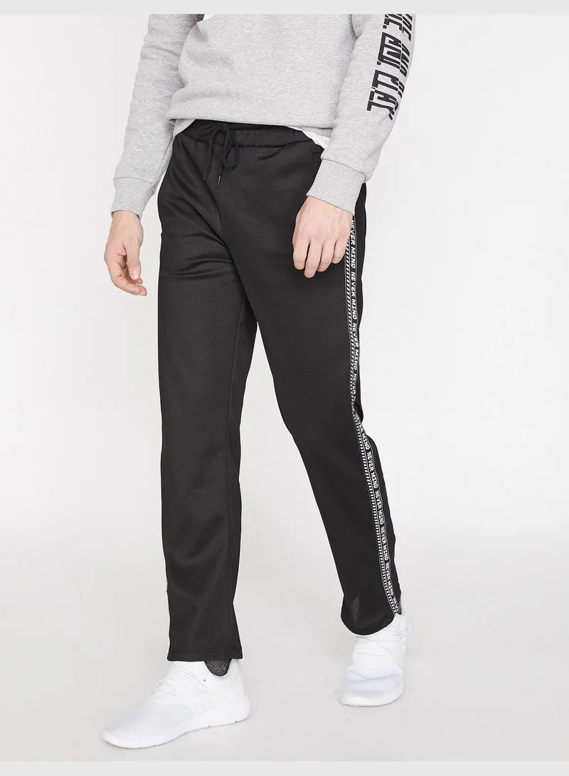 KOTON Letter Printed Jogging Pants