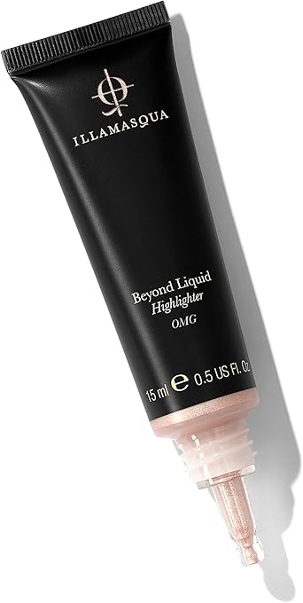 Illamasqua Beyond Liquid Highlighter OMG Dewy Jojoba oil Lightweight Vegan Crueltyfree - Image 2