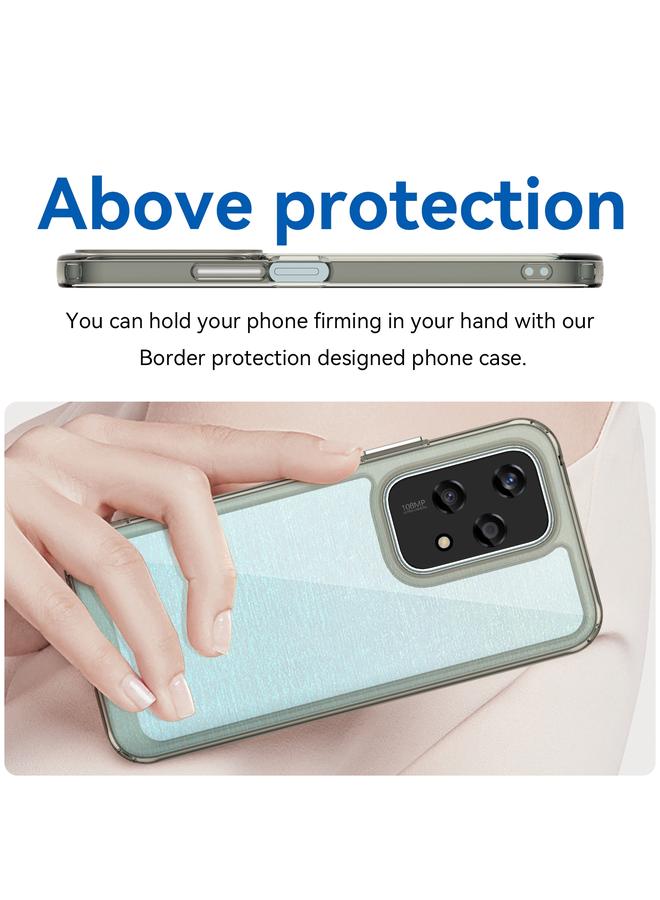 اس-توب جراب لهاتف Honor 200 Lite Global Colour Series مصنوع من مادة TPU الهجينة المصنوعة من الأكريليك - Image 4