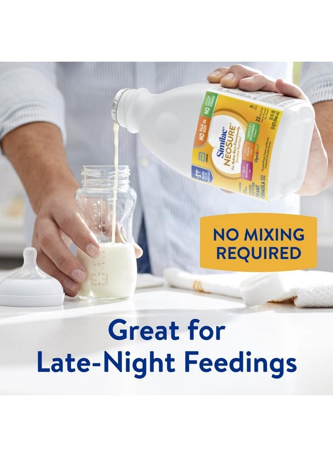 Similac - Similac NeoSure Premature Post-Discharge Infant Formula, Ready-to-Feed Baby Formula, 32-fl-oz Bottle - Image 1