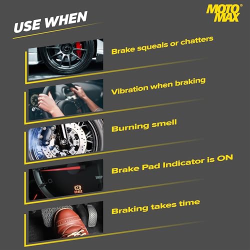 Motomax Brake & Brake Parts Cleaner, 500ml| Remove Dirt, Dust and other contaminants instantly|Prevent noise & chatter|For Disc & Drum Brakes of Two-wheeler, Cars,Machinery, Motor, Commercial vehicles - Image 4