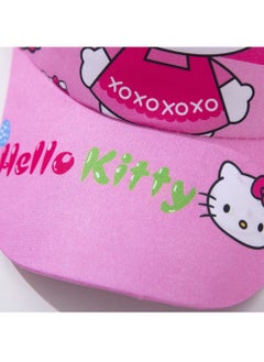 Generic Hello Kitty Hats For Kids Outdoor Cartoon Adjustable Sunnet Hats  - Image 3