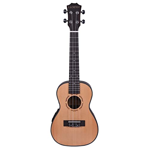 Kadence Ukulele Solid Spruce Top, Rosewood Back With Equalizer (Concert with Bag) - Image 3