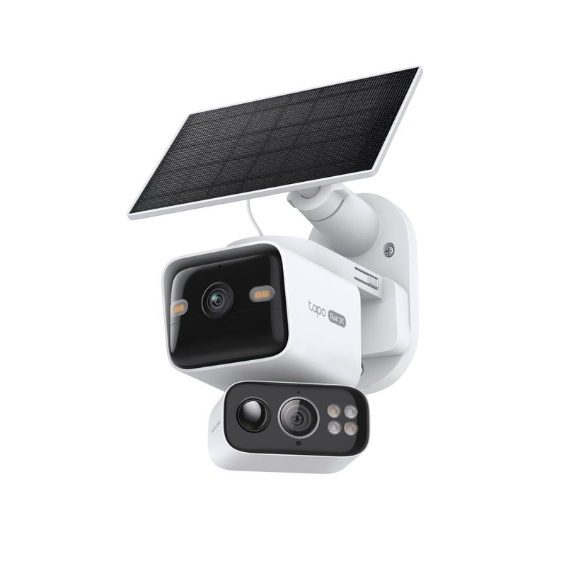 Tapo 2K Dual Lens PanTilt Security Battery Camera Wireless wSolar Panel 165 WideAngle 6mm Telephoto Free PersonVehicle Detection 360 Pan SDCloud Storage Works wAlexa Google C645D KIT - Image 2