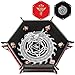 Grajar 2 Pcs Portable Folding Dice Rolling Tray Set for RPG DND Table Games PU Leather and Velvet Holder Storage Box Dragon and Phoenix - Image 3