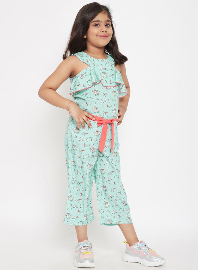 ستايلو بج جمبسوت بطول الكاحل بطبعة زهور من ستايلي - Image 4