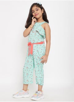 Stylo Bug Flower Print Ankle Length Jumpsuit by Styli  - Image 3