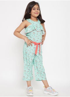 Stylo Bug Flower Print Ankle Length Jumpsuit by Styli  - Image 4