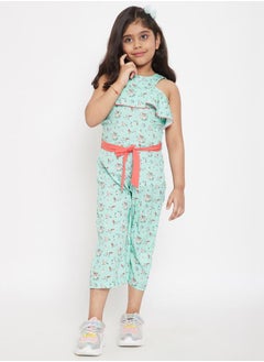 Stylo Bug Flower Print Ankle Length Jumpsuit by Styli  - Image 1