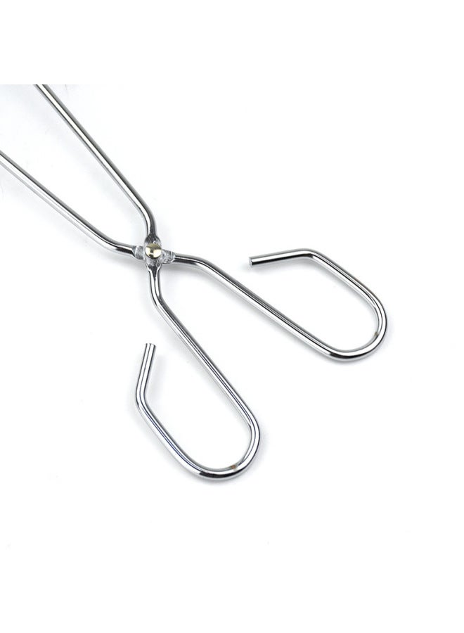 Food Clip Charcoal Barbecue Clip Charcoal Clip Barbecue Clip Carbon Clip Multifunctional Food Clip Charcoal Fire Tongs Special Tool-Color:[bold And Thickened] Medium Size 31cm Single Pack - Image 5