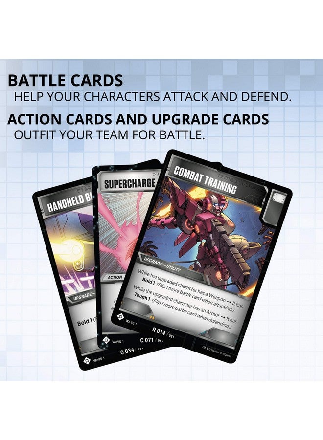 TRANSFORMERS Transformers TCG Metroplex Deck | Foil Titan-Sized Character Card | 44 Cards Incl. Scamper, Six Gun, Slammer - Image 4