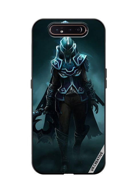Protective Case Cover For Samsung Galaxy A80 Phantom Assassin, Dark Wraith Set, Dota 2 Design Multicolour