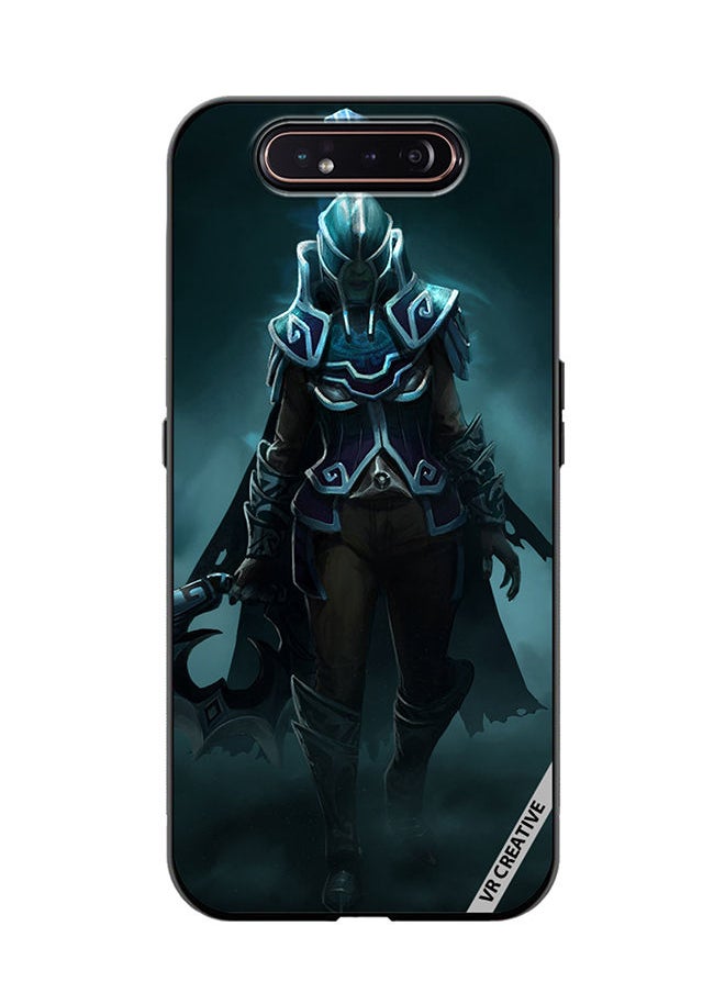VR CREATIVE - Protective Case Cover For Samsung Galaxy A80 Phantom Assassin, Dark Wraith Set, Dota 2 Design Multicolour - Image 1