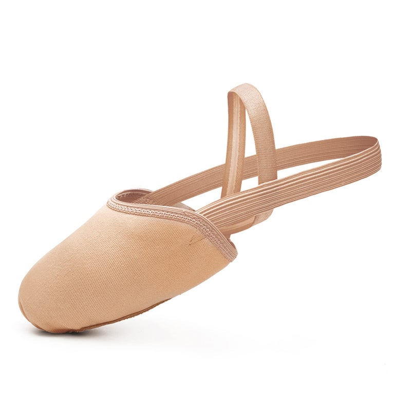 Stelle Half Soles Dance Shoes Women Men Canvas Lyrical Pirouette Ballet Shoes Turners Dance Shoes for Contemporary (Sand,3/4) - Image 1