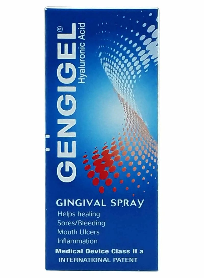 Gengigel Gingival Spray Healing Sores Bleeding Mouth Ulcer Inflammation 20ml