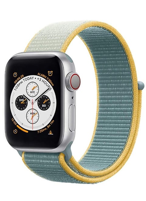 For Apple Watch Series 7 & 8 (45mm) & Apple Watch Ultra (49mm) Nylon Sport Replacement Strap Bands With Adjustable Closure - Multicolour