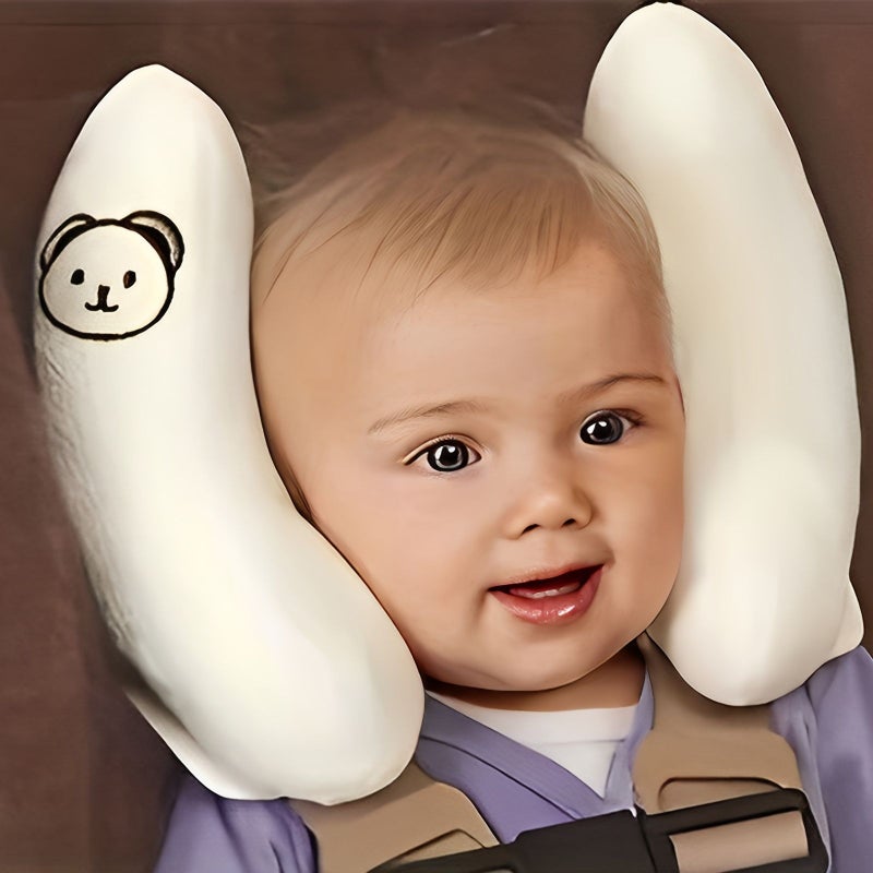 Light Blue Newborn Safety Seat Head Support Pillow Adjustable Head and Neck Cushion Ideal for Travel Outings Perfect Christmas Thanksgiving Gift - Image 5