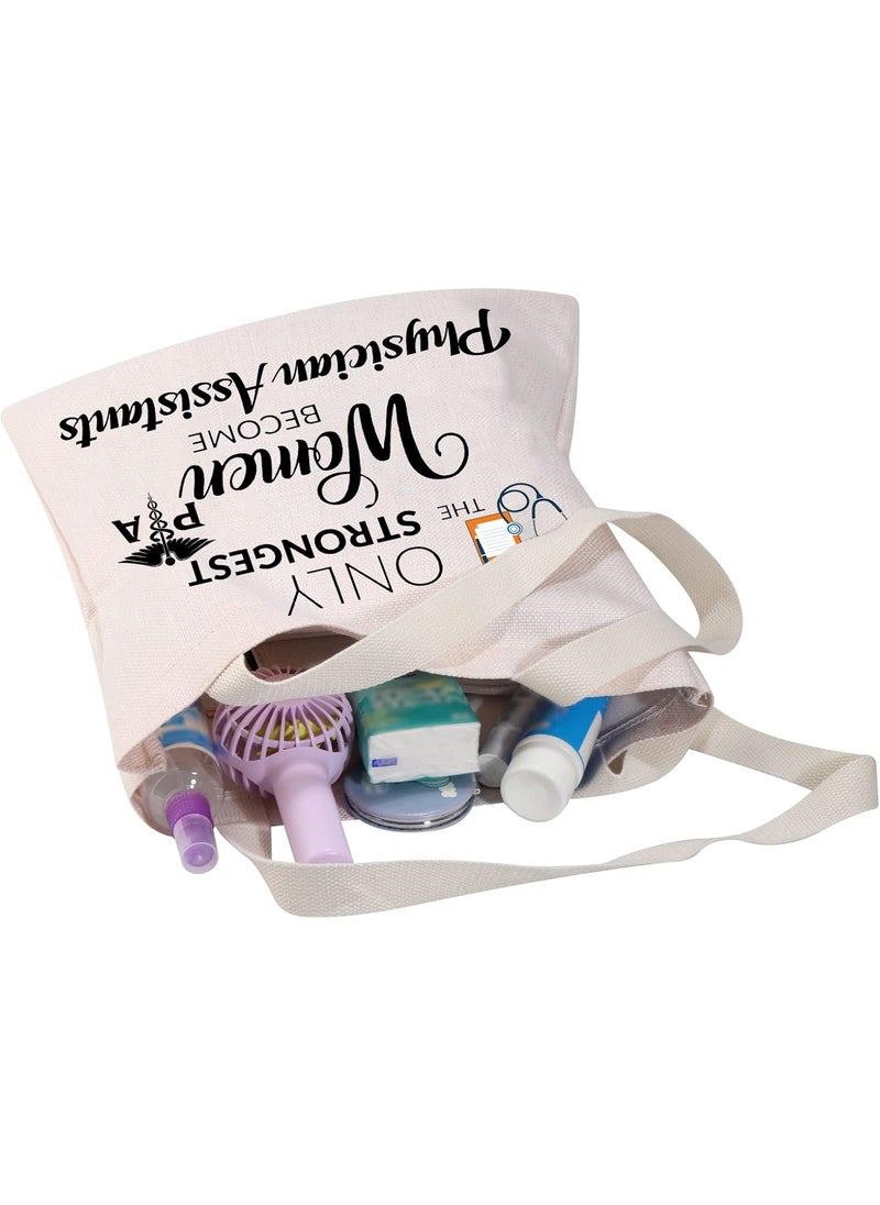 MBMSO MBMSO Physician Assistant Tote Bag PA Medical Gifts PA Graduation Gifts Only the Strongest Women Become Physician Assistants  - Image 5