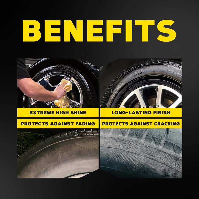 Meguiar's G190315 Ultimate Insane Shine Tire Coating - 15 oz - Image 4