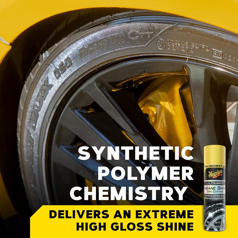 Meguiar's G190315 Ultimate Insane Shine Tire Coating - 15 oz - Image 3