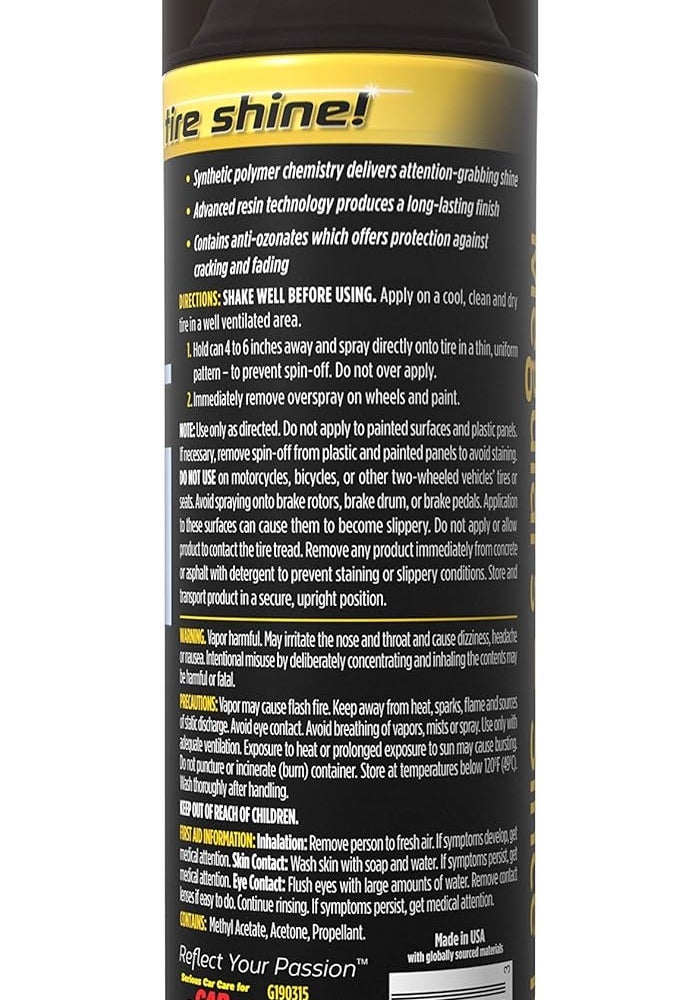 Meguiar's G190315 Ultimate Insane Shine Tire Coating - 15 oz - Image 2