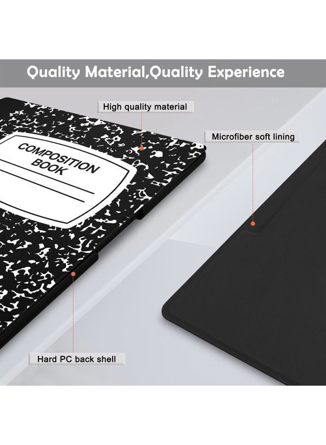 Aippdo Case for Remarkable 2 Paper Tablet 10.3" 2020 Released,Lightweight and Hard Back Shell Protective Book Folio Cover with Built-in Pen Holder,Comes with Remarkable 2 Pen Tips (Black Notebook) - Image 5