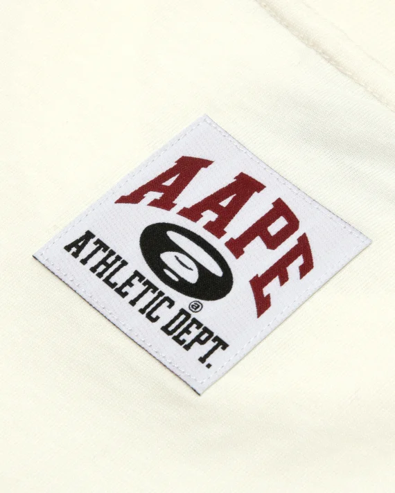 AAPE AAPENOW moonface logo short sleeve tee