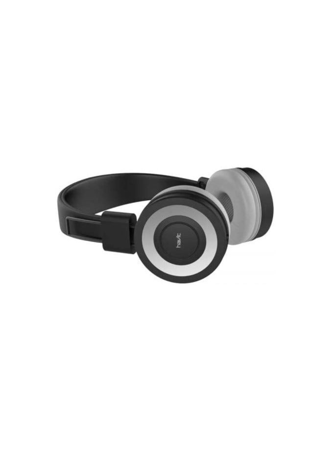 Havit Colouful Music Headphone, Folding, Black-Gray - H2218 D - Image 2