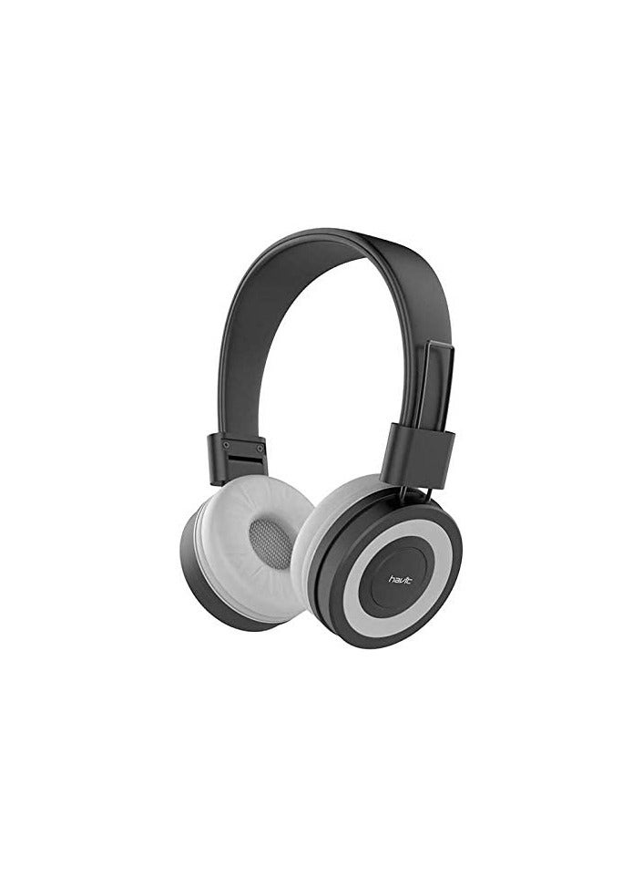 Havit Colouful Music Headphone, Folding, Black-Gray - H2218 D - Image 1
