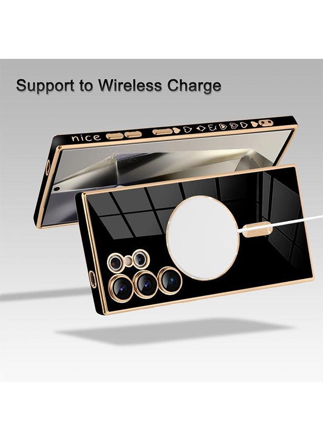 إكس ليفيل حافظة مغناطيسية لهاتف Samsung Galaxy S24 Ultra [متوافقة مع الشحن اللاسلكي] - Image 3