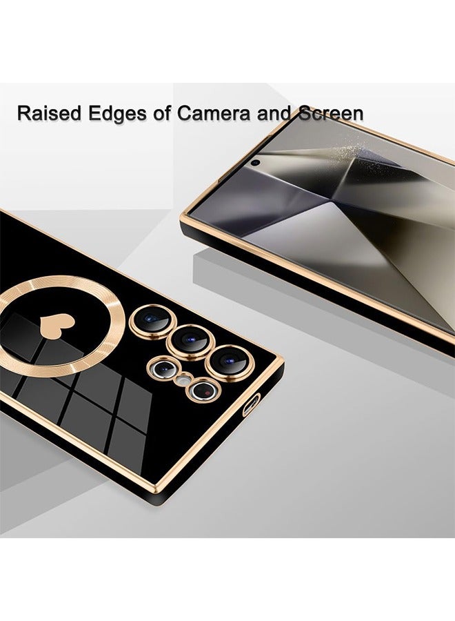 إكس ليفيل حافظة مغناطيسية لهاتف Samsung Galaxy S24 Ultra [متوافقة مع الشحن اللاسلكي] - Image 4