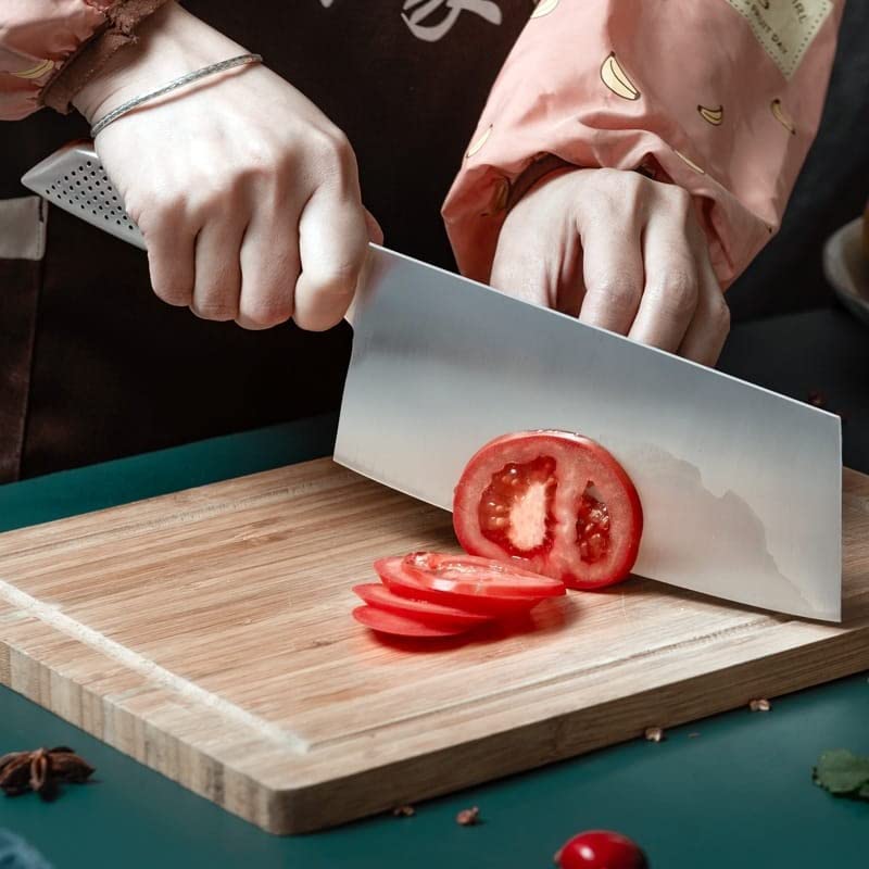 pepplo Professional Damascus Chefs Knife Utility Paring Knife Fruit and Vegetable Cutting Utility Knife Butcher Knife Vegetable Cleaver KnifeBig - Image 3