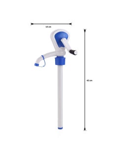 Welofy Welofy Manual Hand Oil Pump for Kitchen Tin Cans Pumping Machine Automatic Bottle Fuel Transfer Oil Pump for Oil can 15 litres Steel Tin  - Image 3