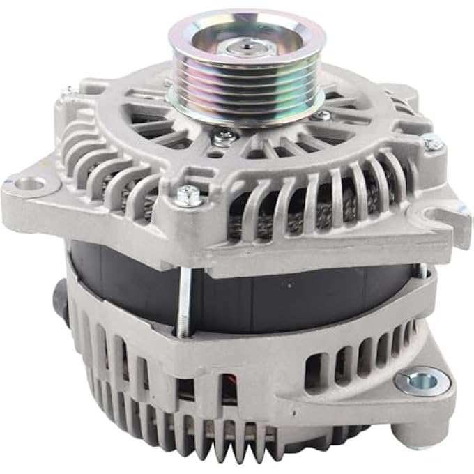 MISIOEK Alternator 175A 12V 6-Groove Pulley Compatible with 13-19 Ford Explorer 11-19 Flex 2014 Edge 13-19 Taurus 17 Police Interceptor Sedan,11 Lincoln MKX,11-16 MKS,14 MKT,3.5L 3.7L,Replace 11688N - Image 1