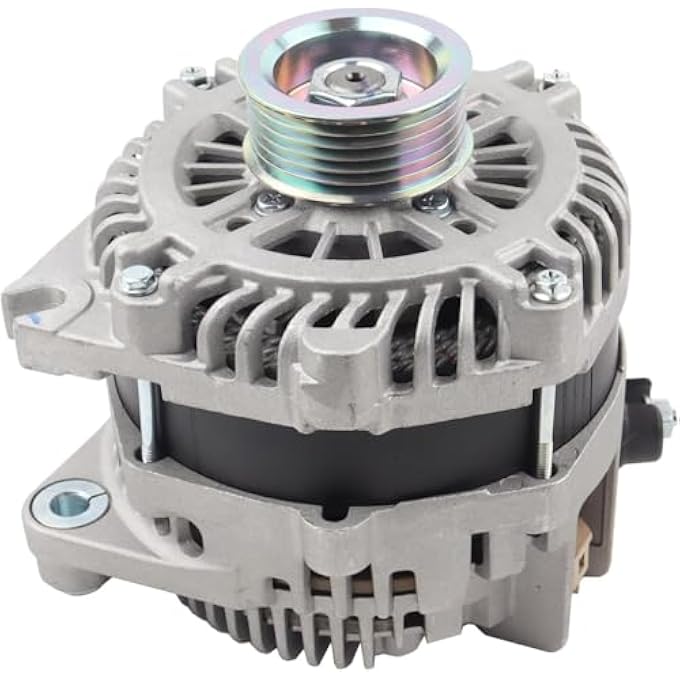 MISIOEK Alternator 175A 12V 6-Groove Pulley Compatible with 13-19 Ford Explorer 11-19 Flex 2014 Edge 13-19 Taurus 17 Police Interceptor Sedan,11 Lincoln MKX,11-16 MKS,14 MKT,3.5L 3.7L,Replace 11688N - Image 2