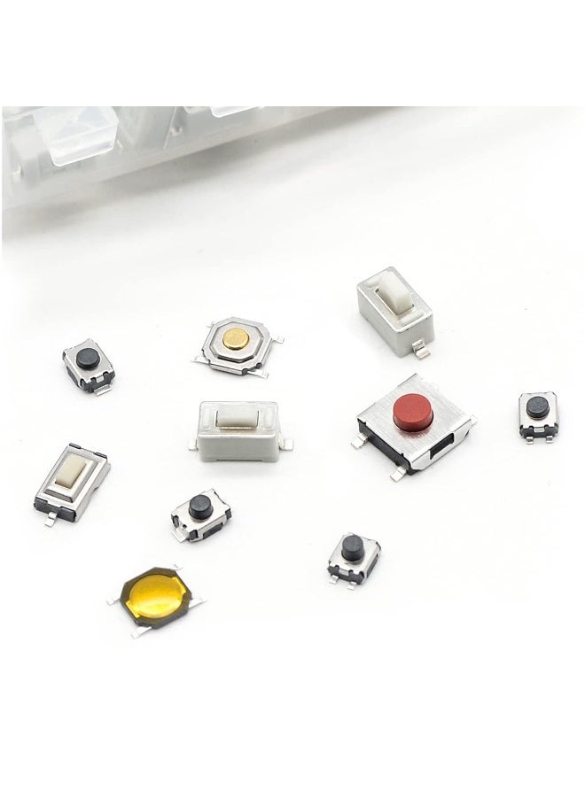 Generic Qteatak Qtetak 200 Pieces 11 Value Micro Momentary Tactile Push Button Switch Tact Assortment Kit  - Image 4
