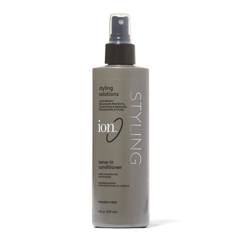 ion Styling Leave In Conditioner Spray, 8 Fl Oz, Dry, Brittle, or Coarse Hair, AntiFrizz, Detangling, Paraben Free - Image 1