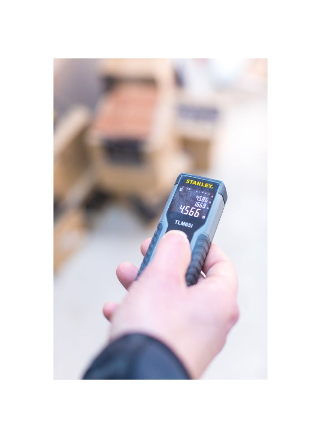 ستانلي جهاز القياس بالليزر من باللون الاسود والرمادي  3.5 x 13 x 20 سم STHT1-77354I - Image 3