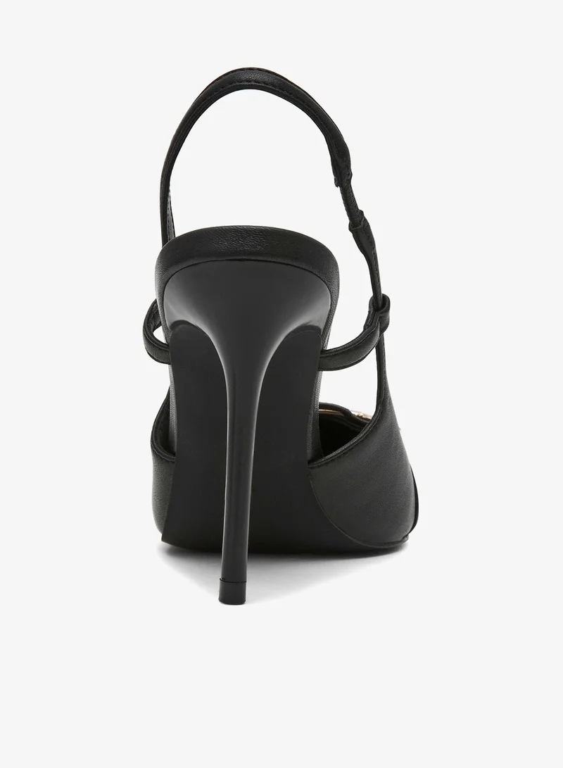 Steve Madden Dossier Pointed Toe Ankle Strap Pumps