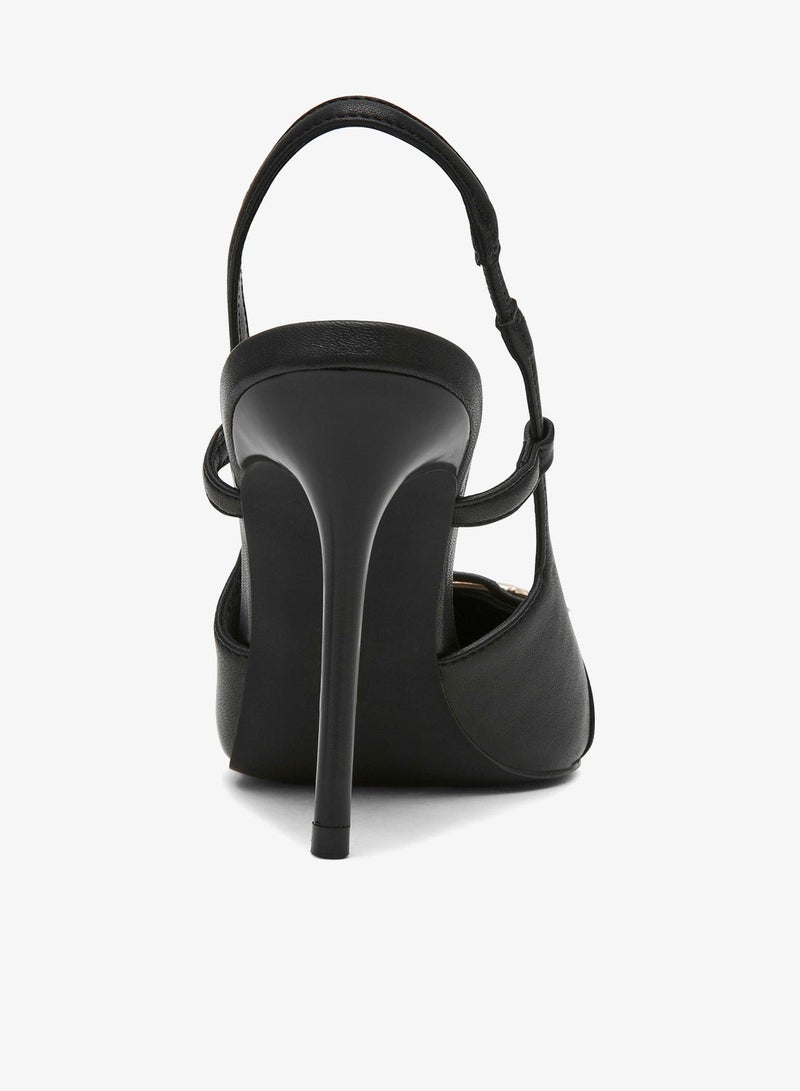 STEVE MADDEN Dossier Pointed Toe Ankle Strap Pumps - Image 2