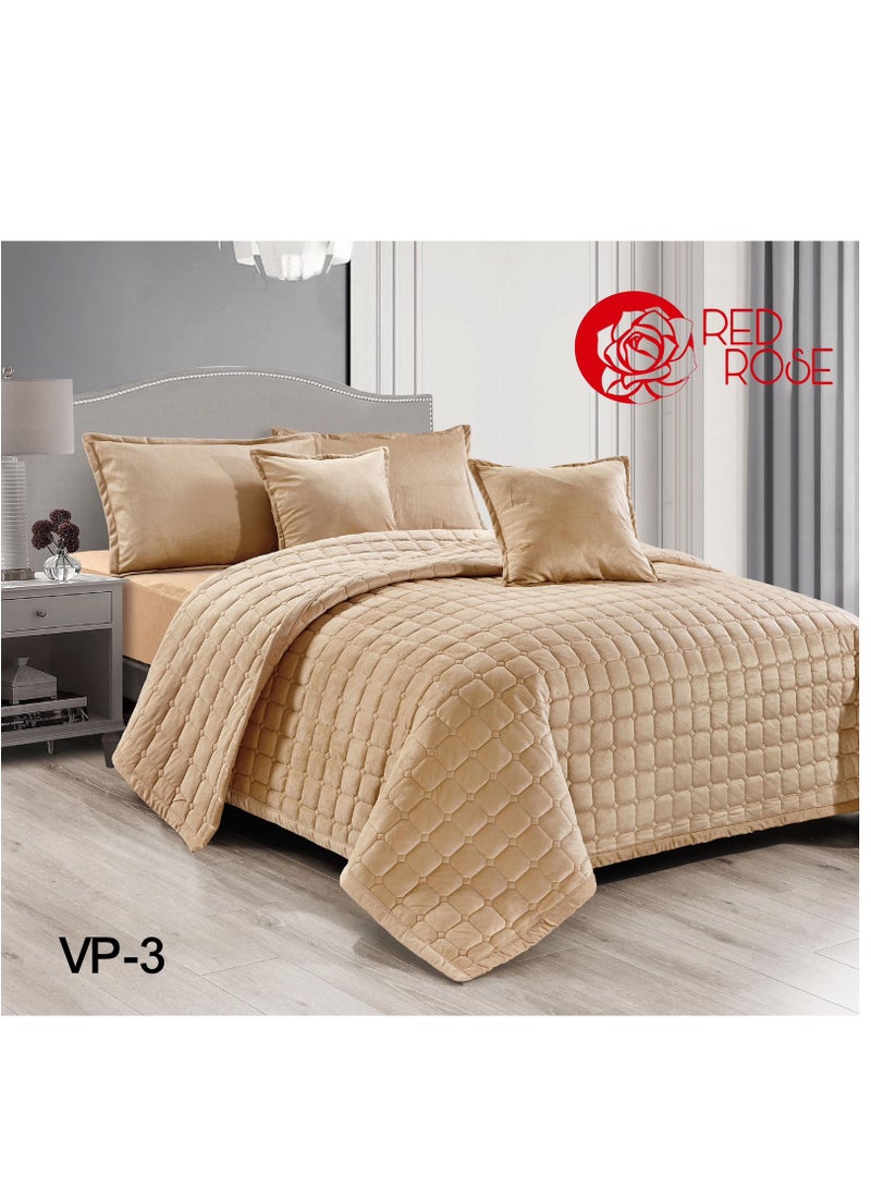 طقم لحاف نفرين مفرش مضغوط مكون من 6 قطع مايكروفايبر مقاس 240x220 سم