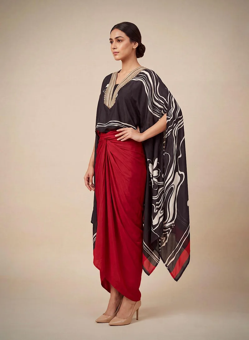 Ecstacy Drape Skirt Set